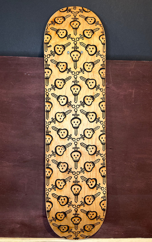 Skull Skate Deck
