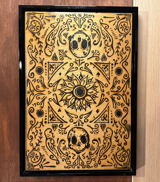 Skull Card