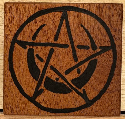 Magnet - Pentagram/moon