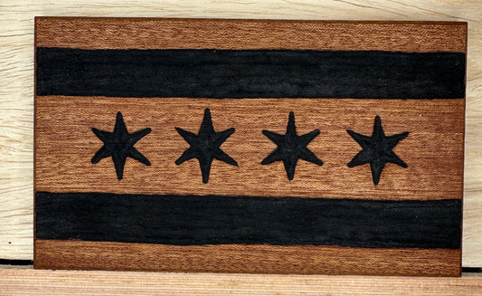 Magnet - Chicago Flag